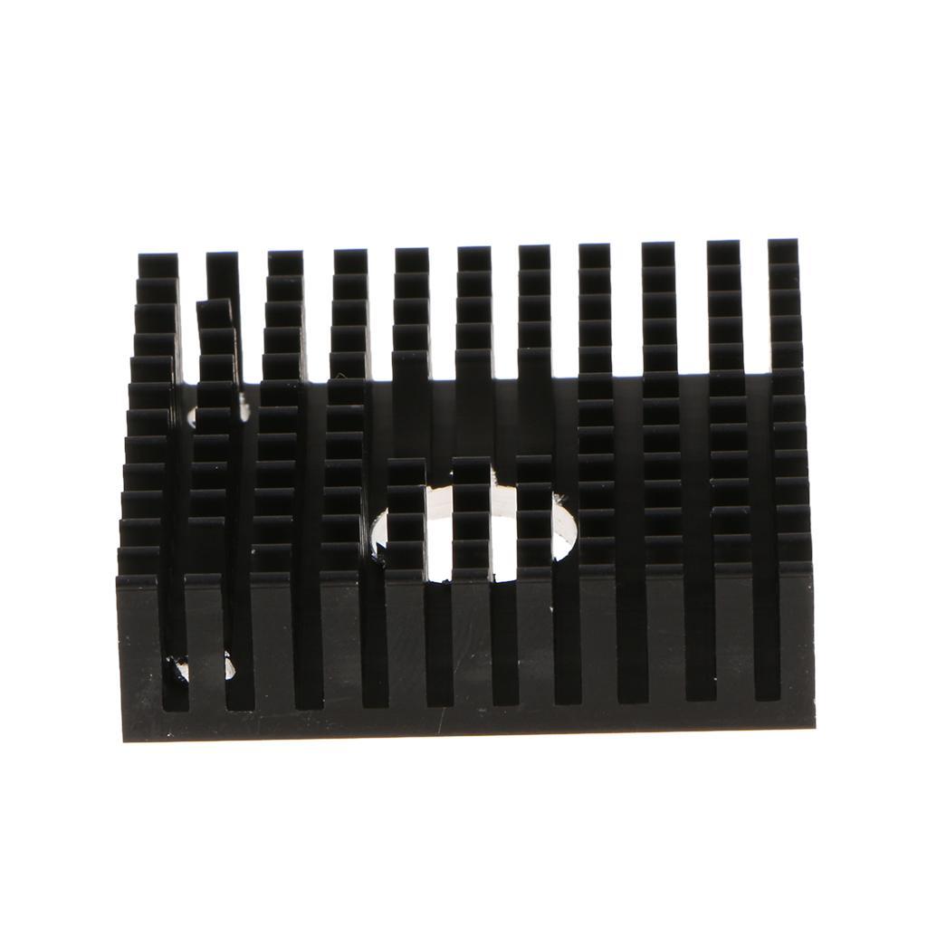 3D Printer Parts/Accessories Black Heatsink for MK7/MK8 Extruder 40x40x10mm