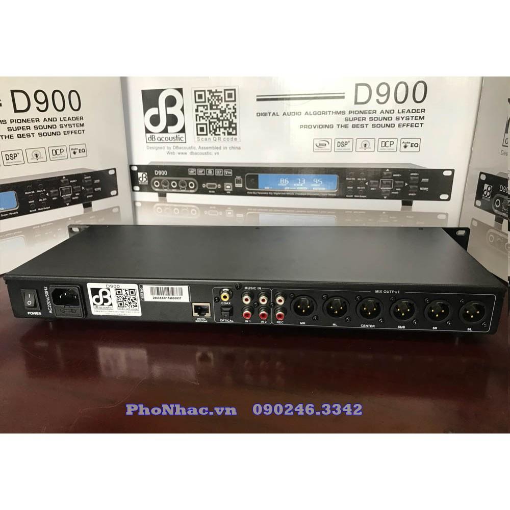 Vang số mixer DSP cao cấp D900 chuyên cho phòng karaoke