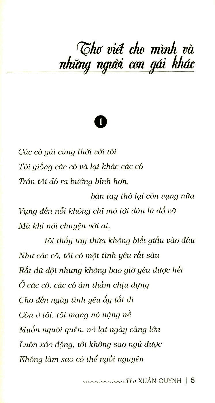 Sách- Thơ Xuân Quỳnh- Tái bản 2019- 2HBooks