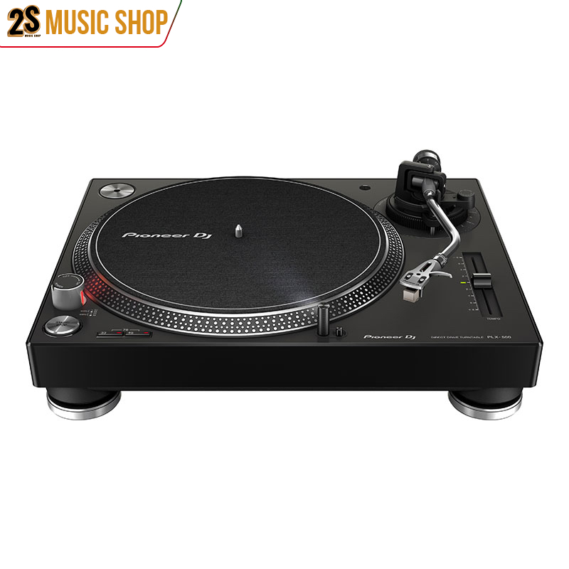 Đầu Turntable PLX 500 Black Pioneer DJ - Hàng Chính Hãng