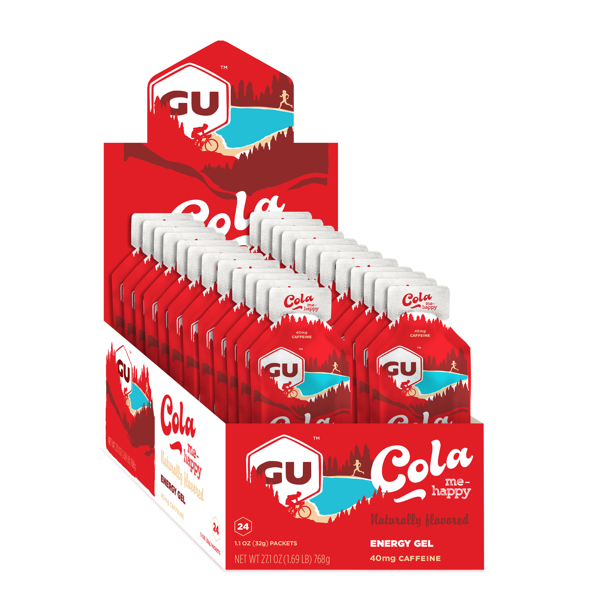 Gel Năng Lượng GU Energy Vị Cola Me Happy (24 Gói / Hộp)