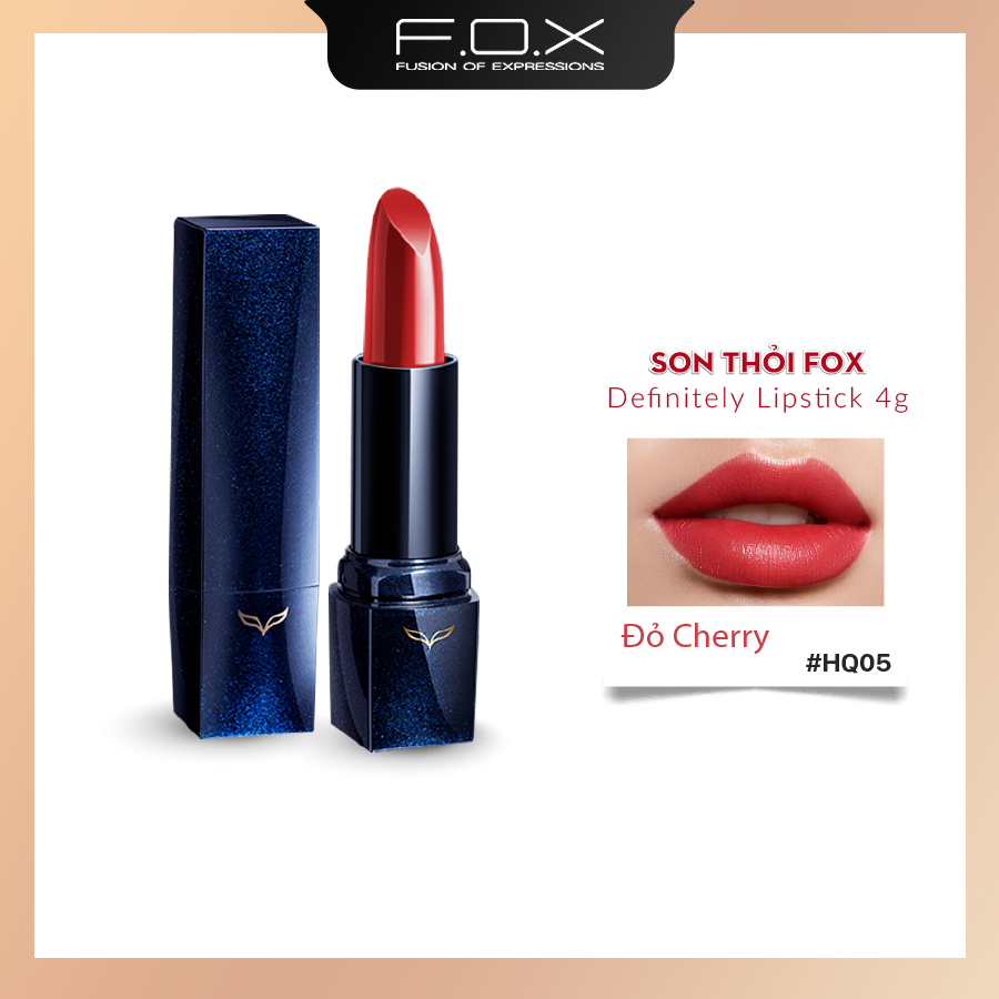 [TAIWAN COSMETICS] Son Thỏi FOX Definitely Lipstick 4g