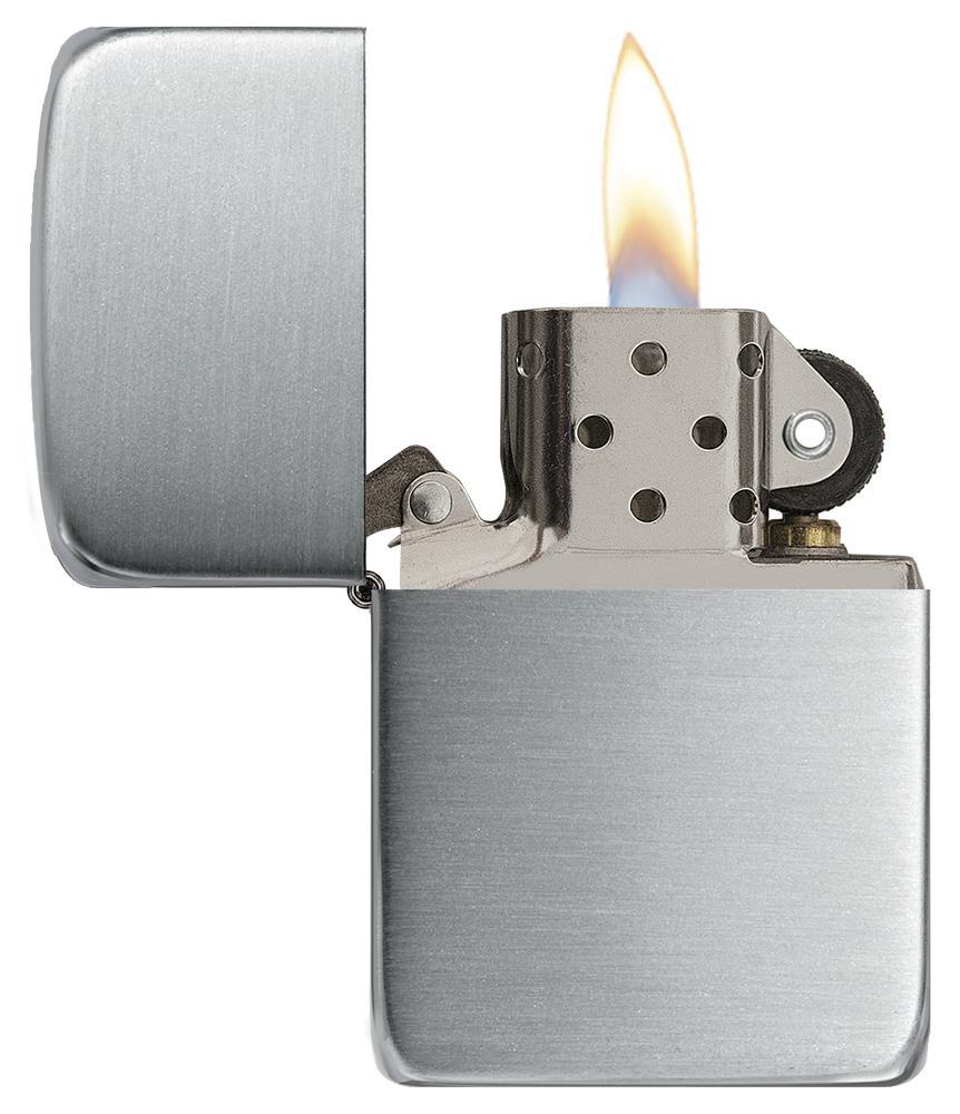 Bật Lửa Zippo 1941 Replica - Hand Satin - Sterling Silver 24