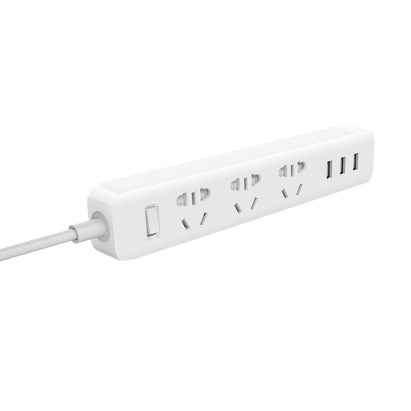 Ổ Cắm Điện Tích Hợp Sạc USB Xiaomi Mi Power Strip - Hàng Chính Hãng