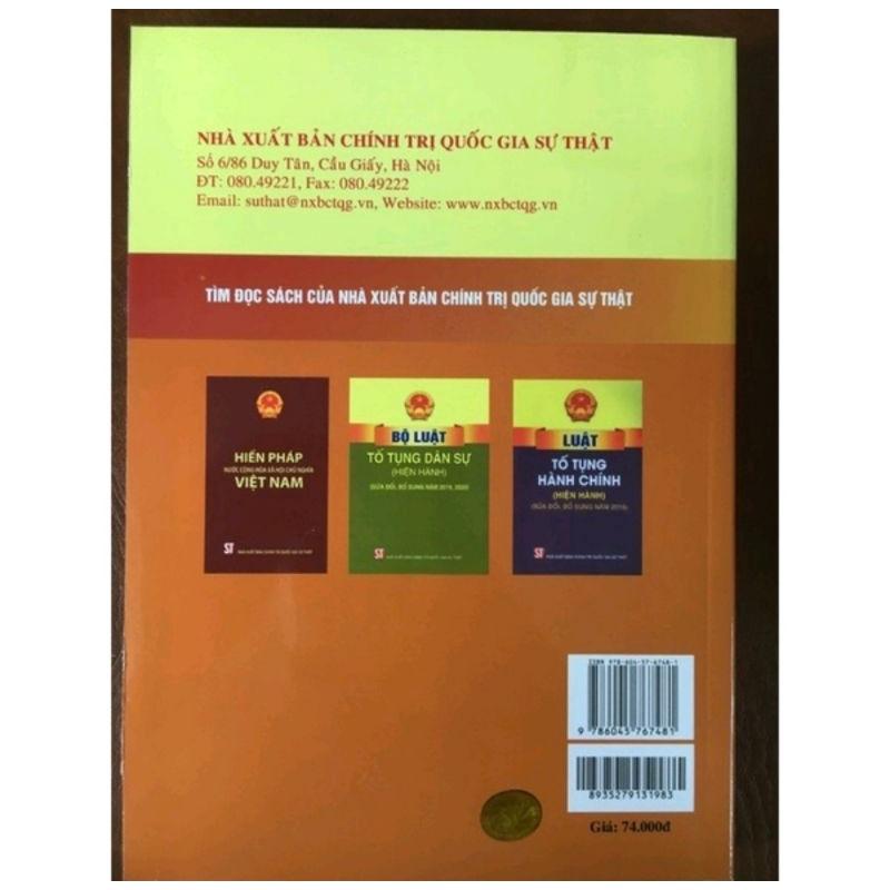 Sách - Combo 2 cuốn Bộ luật dân sự + Bộ luật tố tụng dân sự