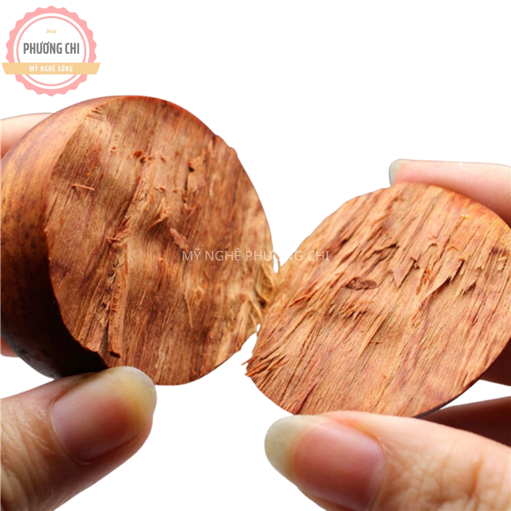 Combo 2 Quả Bi Lăn Tay Mát Xa Gỗ Hương Đỏ Giảm Nhức Mỏi Bàn Tay | Mỹ Nghệ Phương Chi