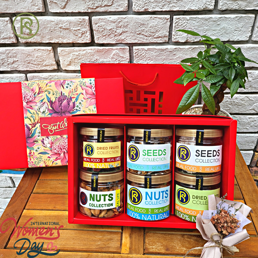 [Quà tặng] Set Quà Healthy Nuts Real Food