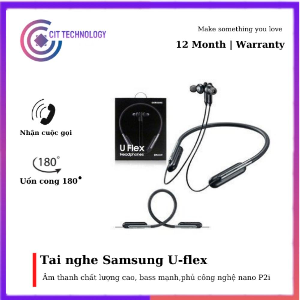 Tai Nghe Bluetooth SAMSUNG U Flex Thể Thao Không Dây Cao Cấp Hàng Loại 1, Dùng Cho Cả Hai Hệ Điều Hành Adroid và IOS