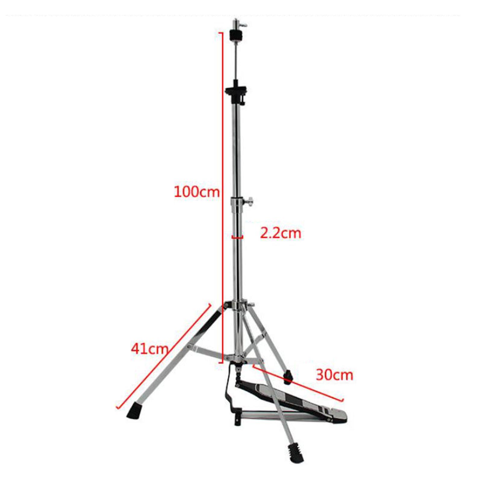 Hi Hat Stand Cymbal Arm Drum Cymbal Pedal Double Braced Cymbal Stand Accessories