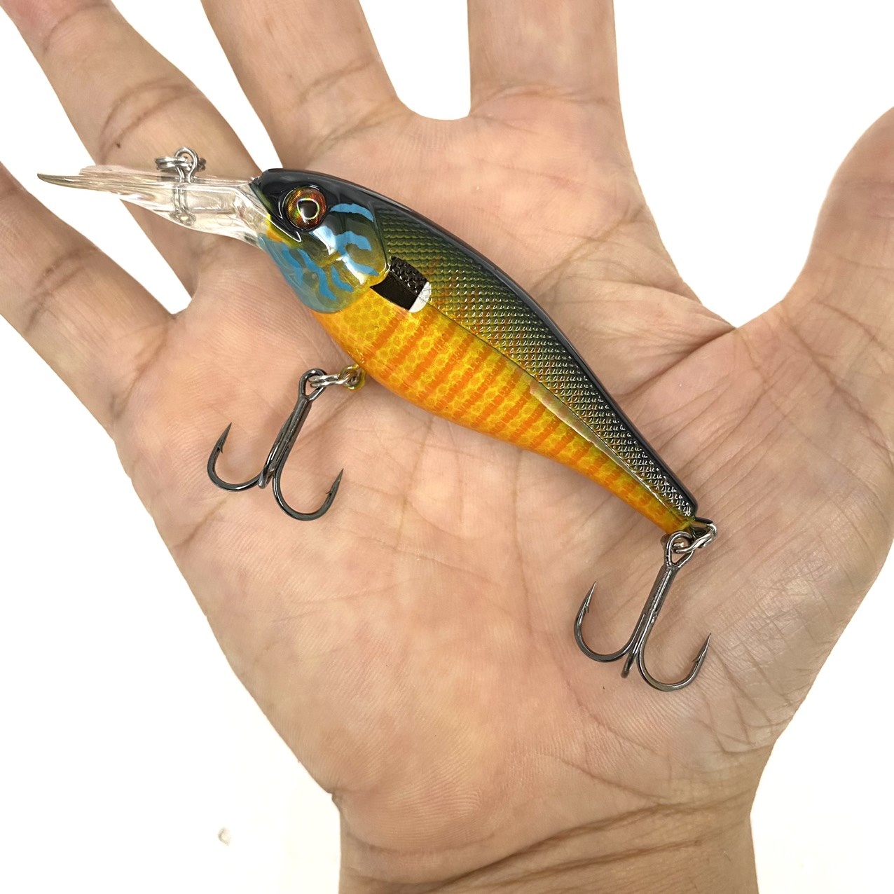 Mồi Giả Cá Cứng Bad Shad Dài 7cm Nặng 10g Mẫu Mới 4 Màu Siêu Nhạy Dùng Câu Sông Biển