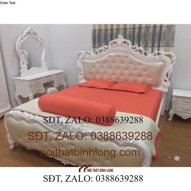 Combo giường tab bàn trang điểm