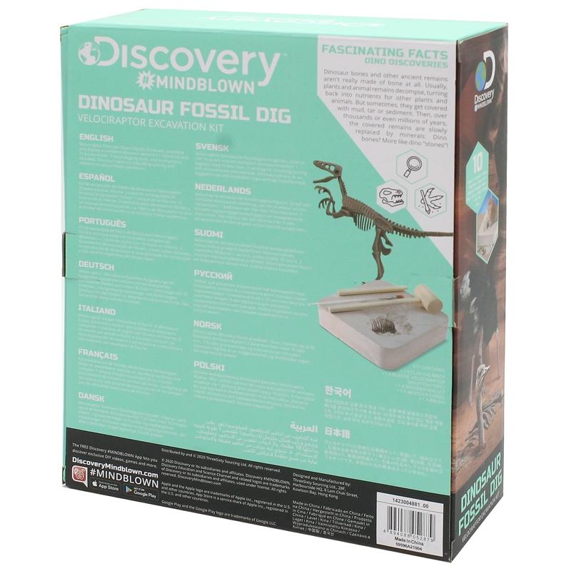 Đồ Chơi Giáo Dục STEM 1423004881 - Dinosaur Fossil Dig - Bộ Khảo Cổ Truy Tìm Xương Khủng Long Velociraptor