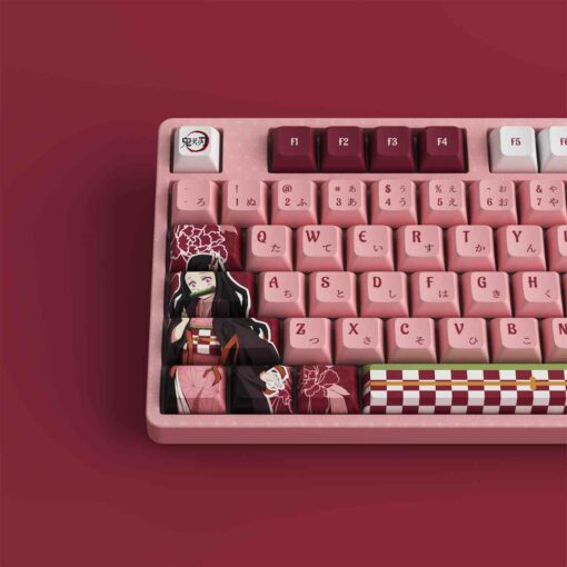 Bàn phím cơ AKKO 5108B Plus Demon Slayer - Kamado Nezuko/Kamado Tanjirou (Multi-modes/Hotswap/RGB/Akko cs switch - CrystaI) - Hàng chính hãng