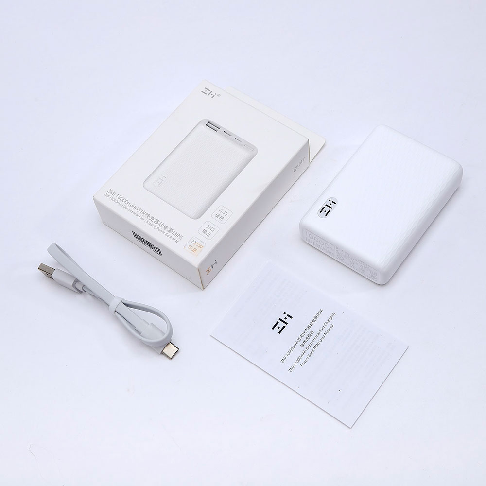 Pin sạc dự phòng 10000mAh mini Xiaomi ZMI QB817 - Hàng Nhập Khẩu