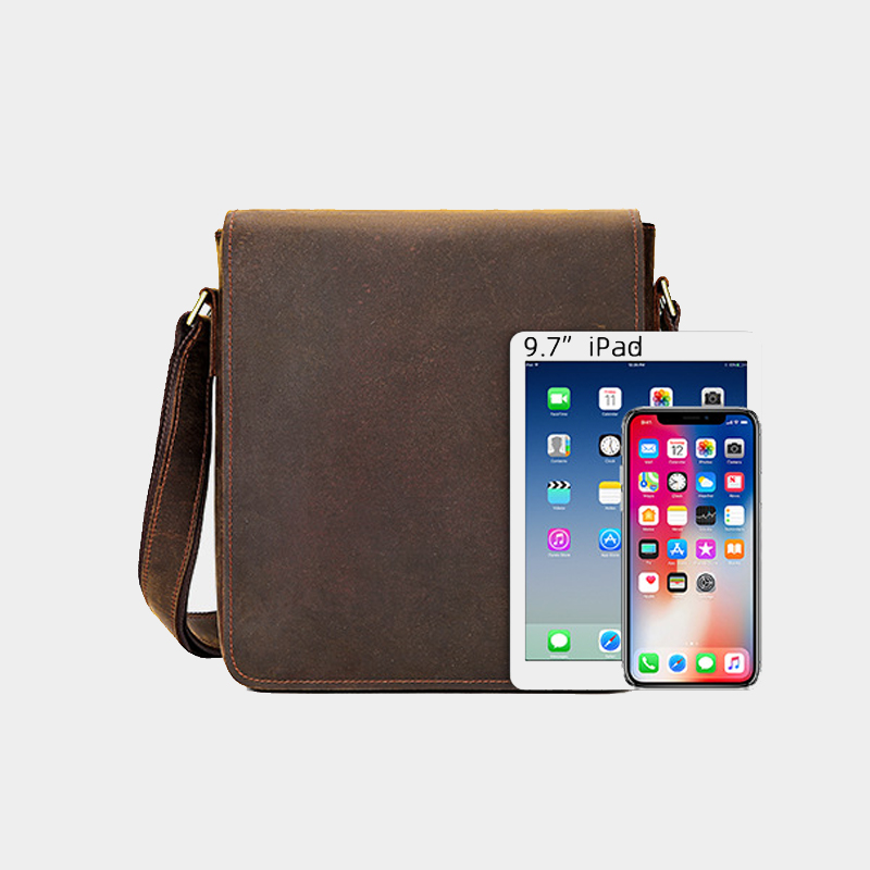 Túi đeo chéo nam DA BÒ THẬT phong cách mới  - BEE GEE DCN9401