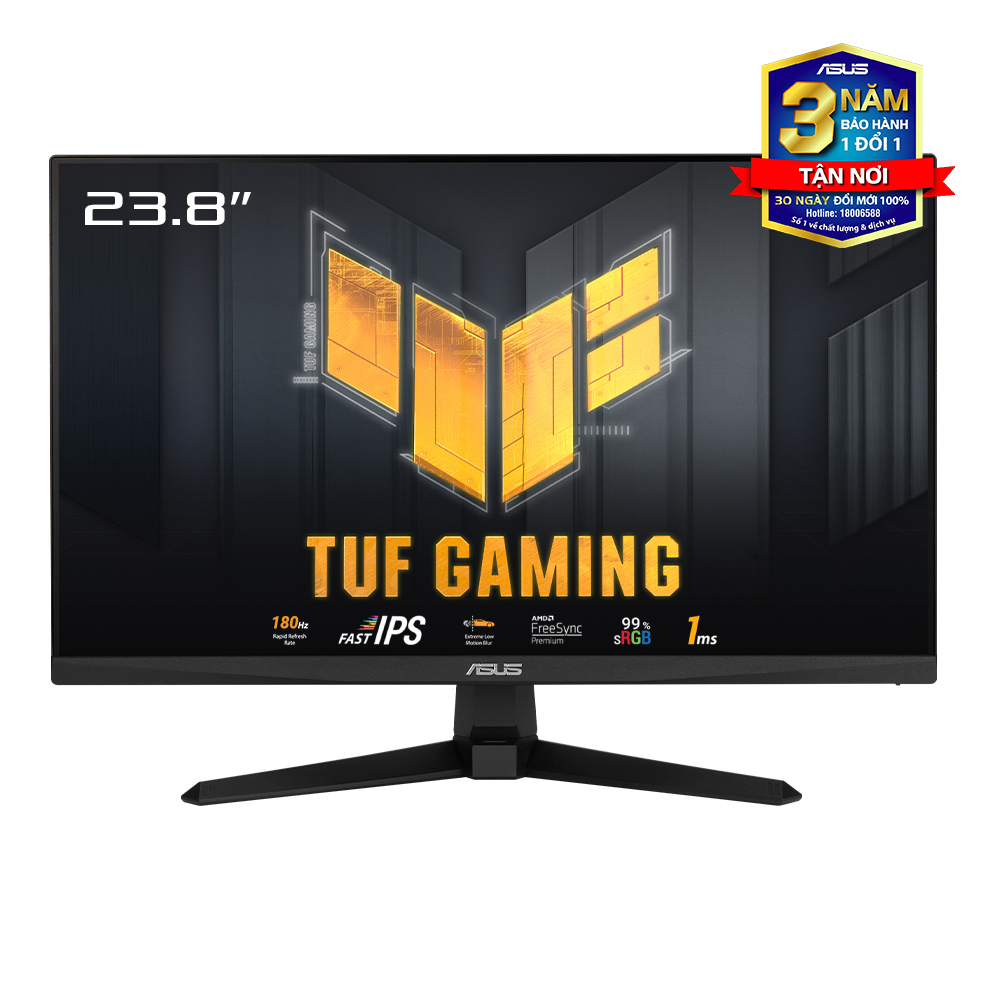 Màn hình Gaming Asus TUF VG249Q3A 24 inch Fast IPS 180Hz Gsync - Hàng Chính Hãng