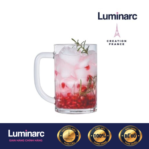 Bộ 6 Ly Bia Thuỷ Tinh Luminarc Cloudy 420ml - LUCLV1129
