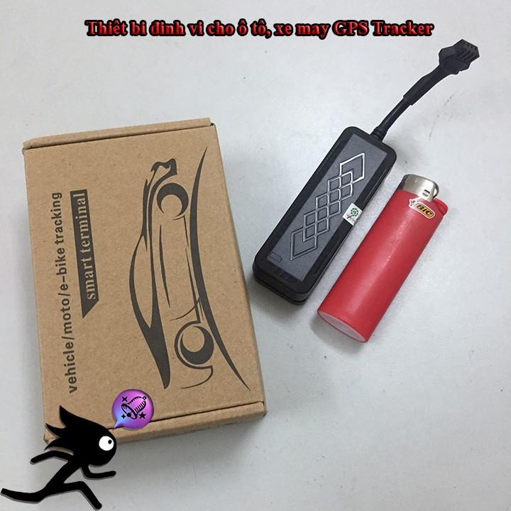 Thiết bị định vị cho ô tô, xe máy GPS Tracker phiên bản 2019 chống nước tuyệt đối.