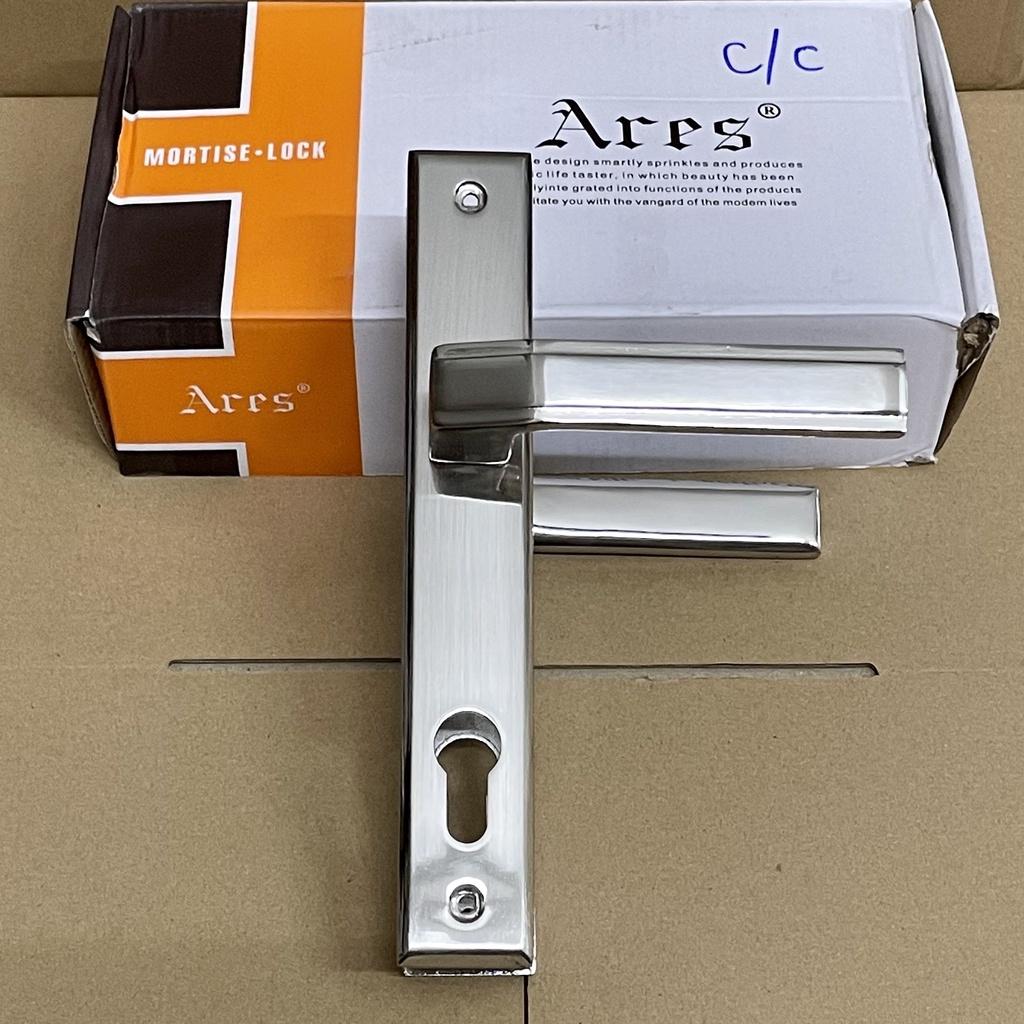Khoá tay gạt ARES hợp kim đố nhỏ dùng cho cửa nhôm, sắt, gỗ