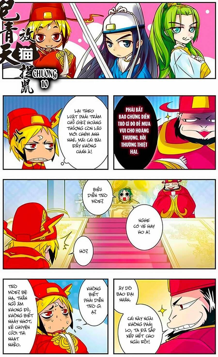 bao thanh thiên thả mèo bắt chuột chapter 10 1