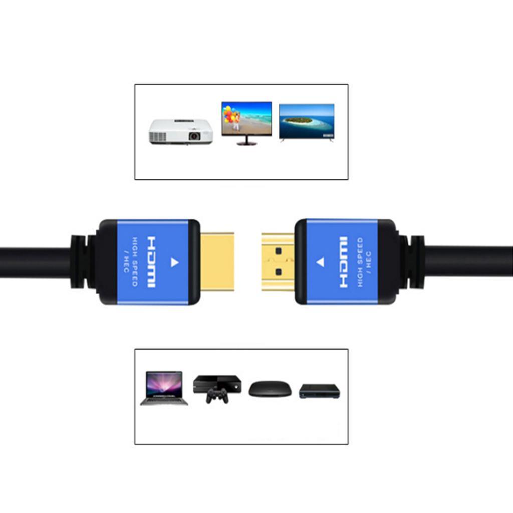 HDMI2.0 Cable 3D 4K @60Hz Video Converter Cord High-Speed for TV PC 1.5meter