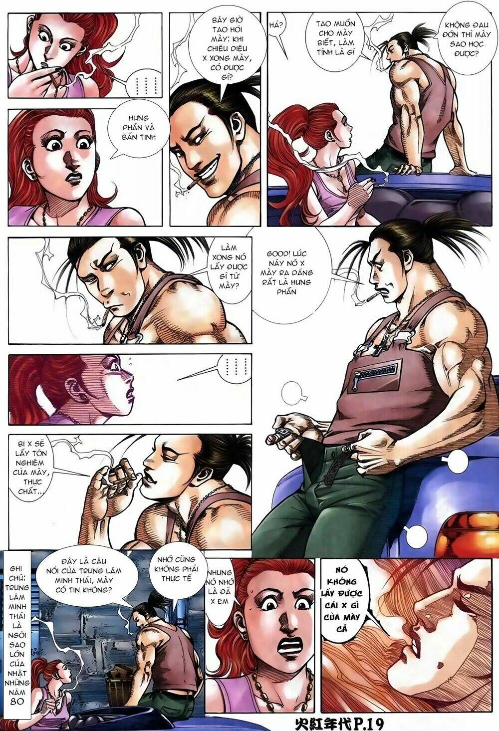 hỏa hồng niên đại hắc cốt đường chapter 113 15
