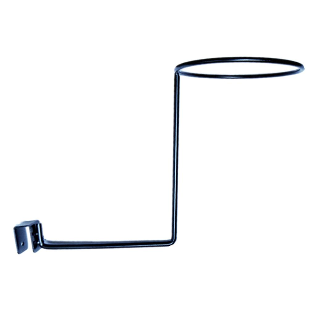 2pcs Holder Jacket Coat Storage Shelf Display Wall Hanger Metal Rack