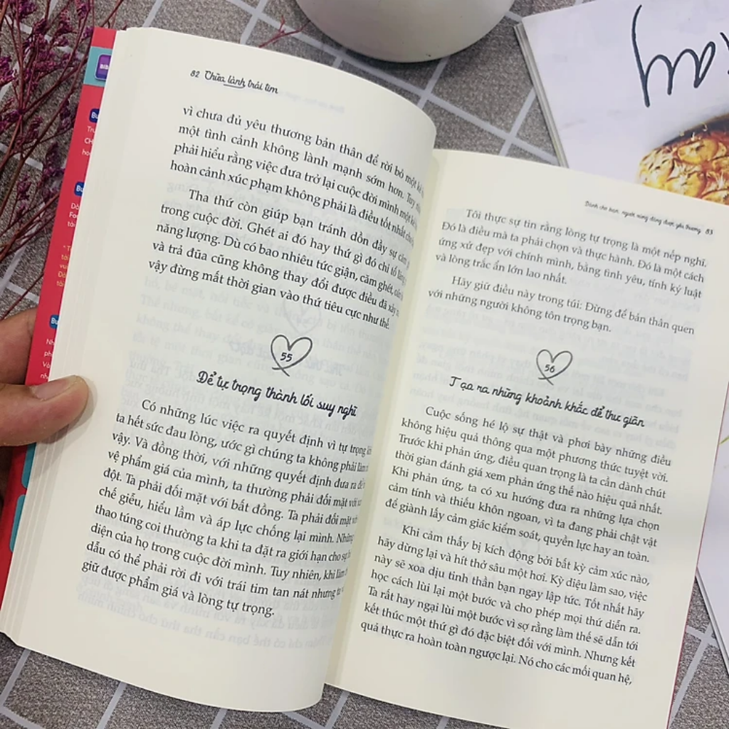 Sách - Chữa lành trái tim: Dành cho bạn, người xứng đáng được yêu thương - MCBooks