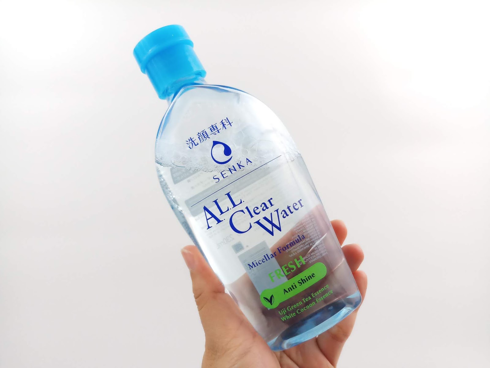 Nước Tẩy Trang Senka All Clear Water Micellar Anti Shine