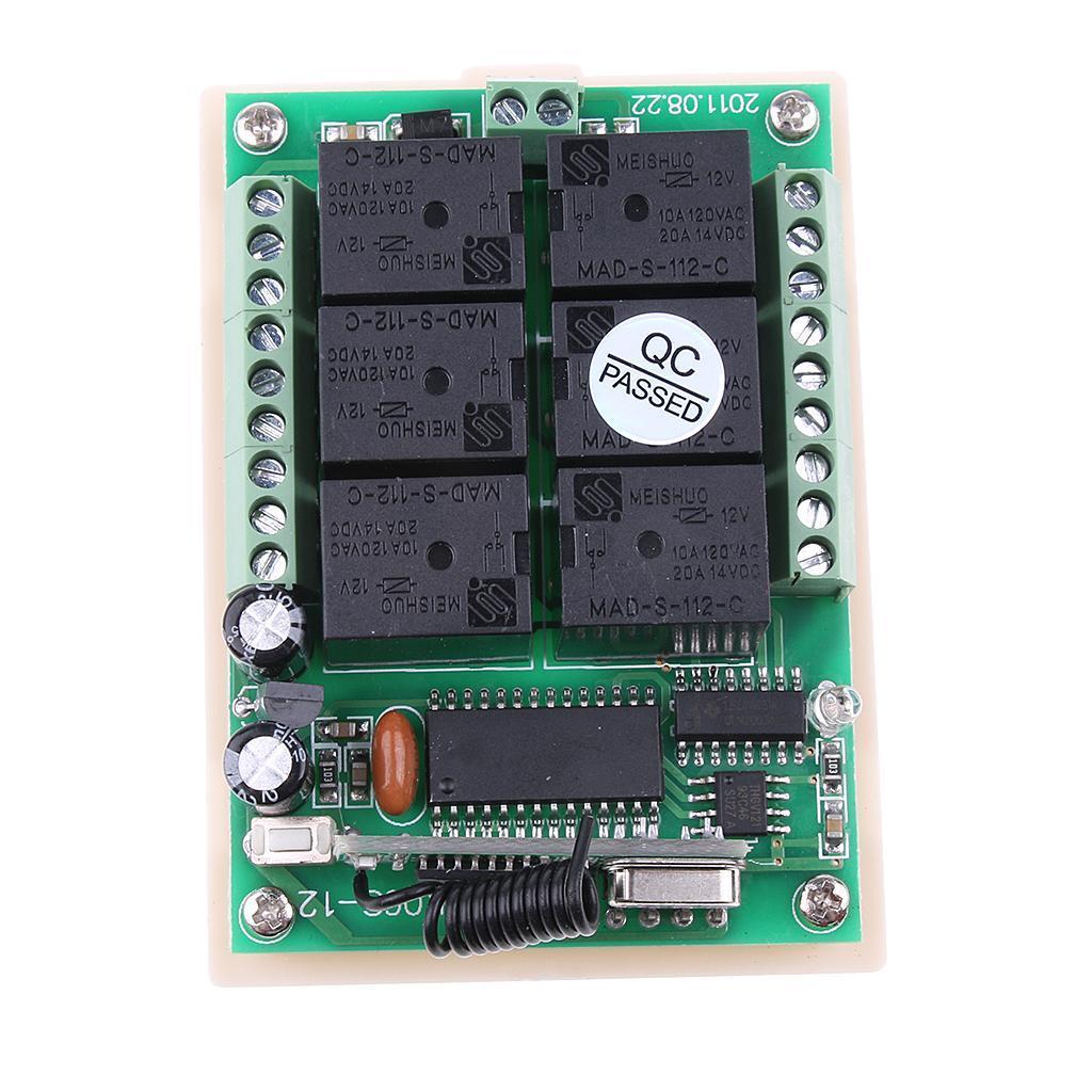 Wireless Remote Control Relay Switch Transmitter + Receiver 315Mhz