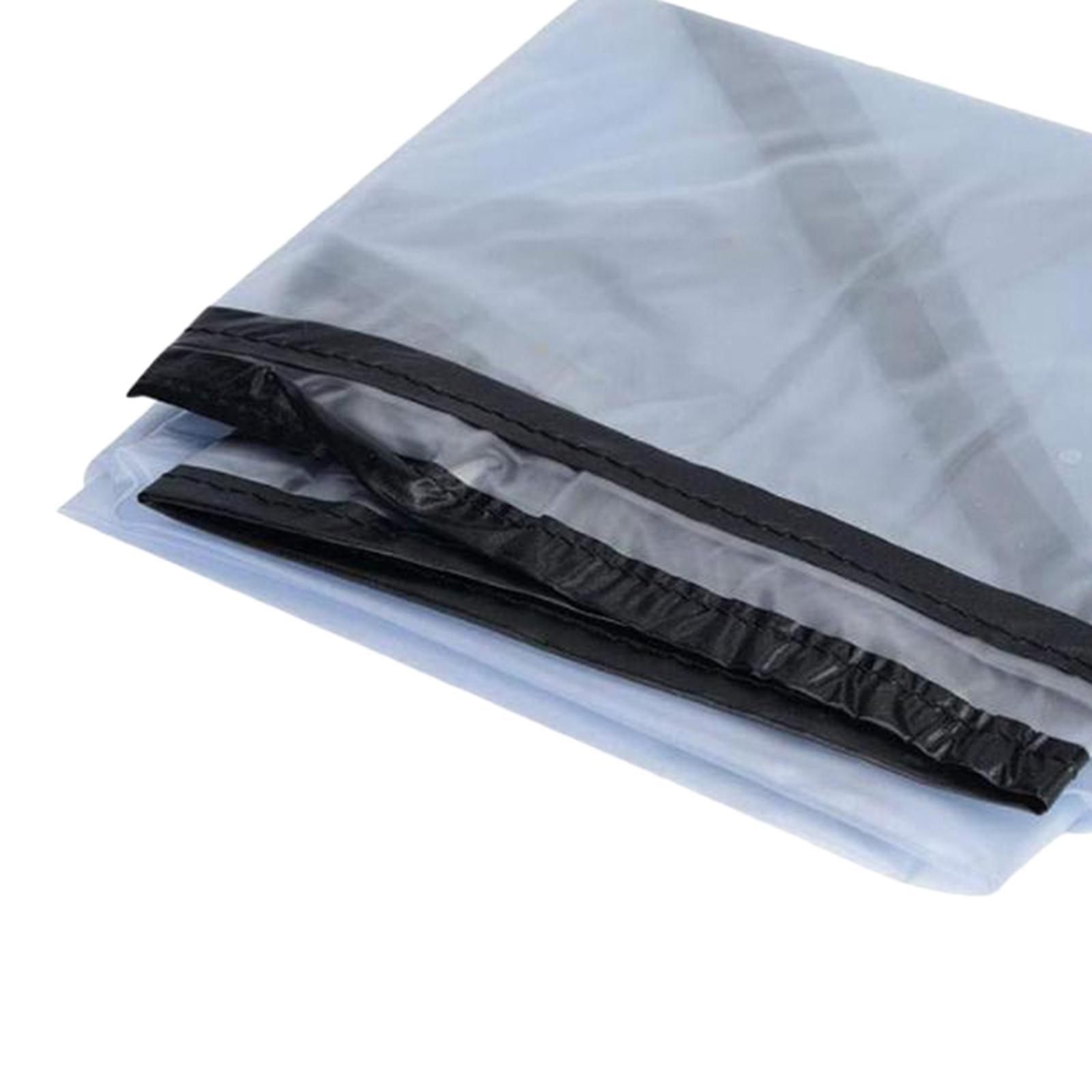 Golf Bag Rain Cover - PVC Clear Cape Golf Club Protection Water Resistant