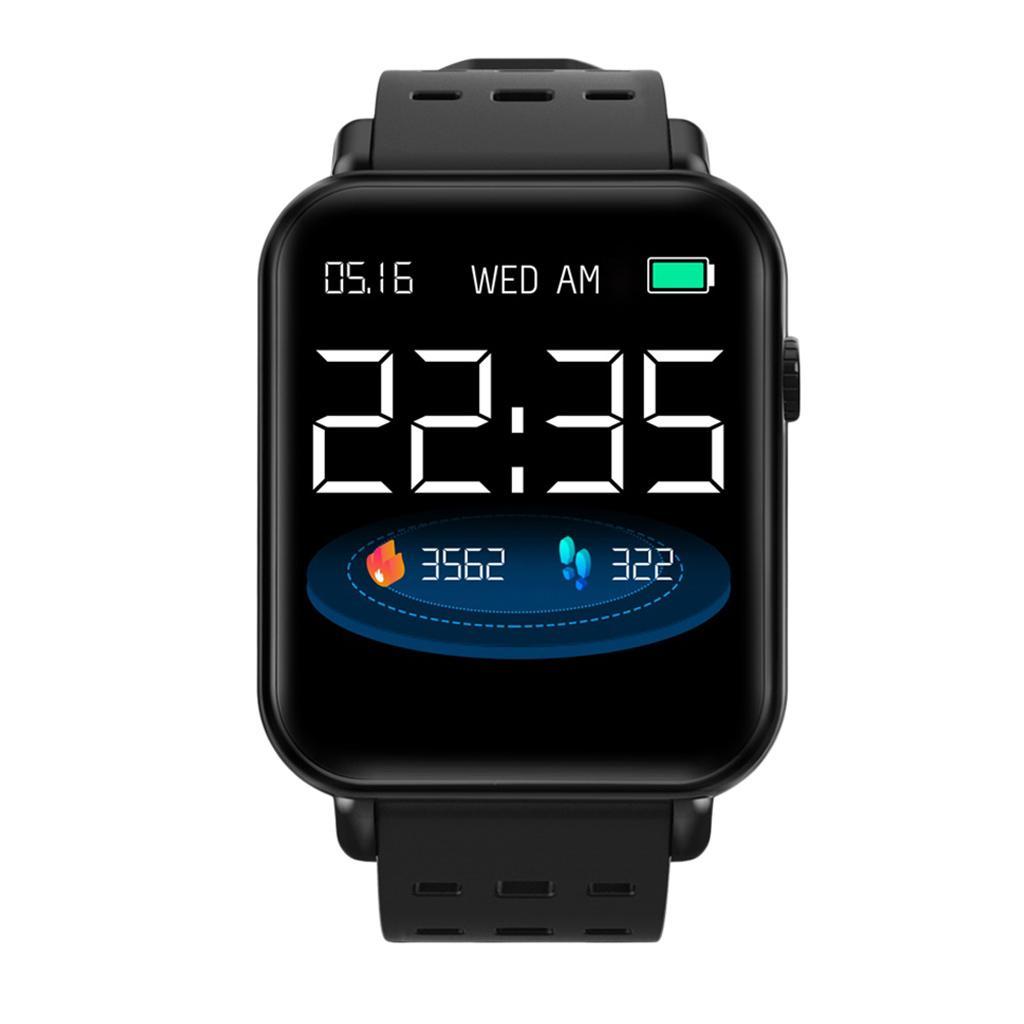 Y6pro Bluetooth Smart Watch Bracelet Colorful Waterproof Band Black,Silicone
