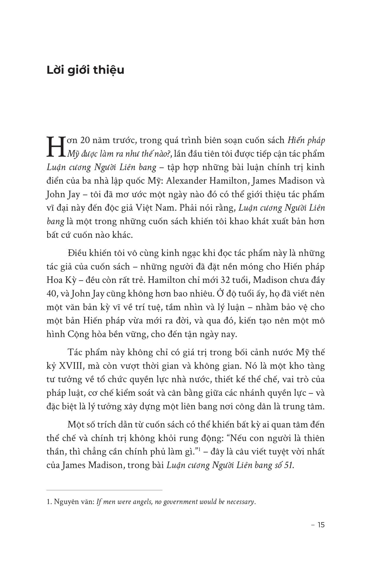 Sách - Luận Cương Người Liên Bang