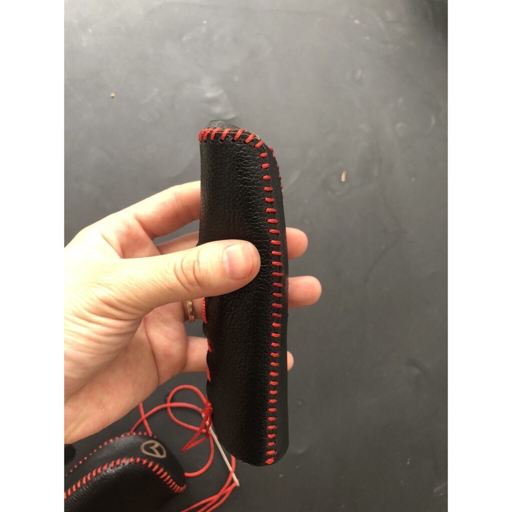 BỌC CẦN SỐ, PHANH TAY MAZDA 2,3,6, CX5, CX8 AT. Da bò thật 100%, bảo hành 2 năm