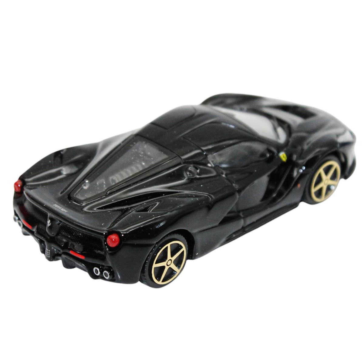 Đồ Chơi Mô Hình Xe Ferrari R &amp; P-LaFerrari Tỉ Lệ 1:43 - Bburago 31137BLA/18-36100 - Màu Đen