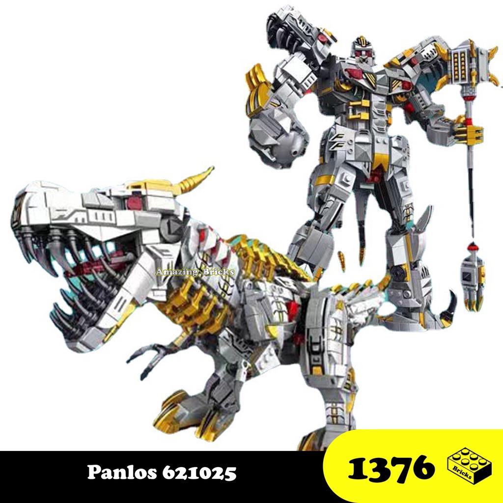 Đồ chơi Lắp ráp Robot Megatron, Panlos 621025 Mecha of Steel, Xếp hình thông minh, Mô hình Autobot