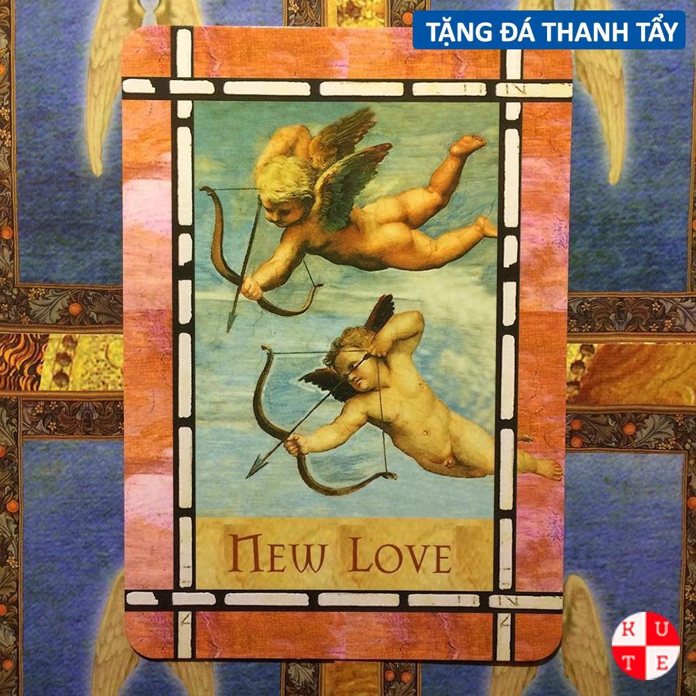 Bài Oracle Healing With The Angels 44 Lá Bài Tặng Đá Thanh Tẩy