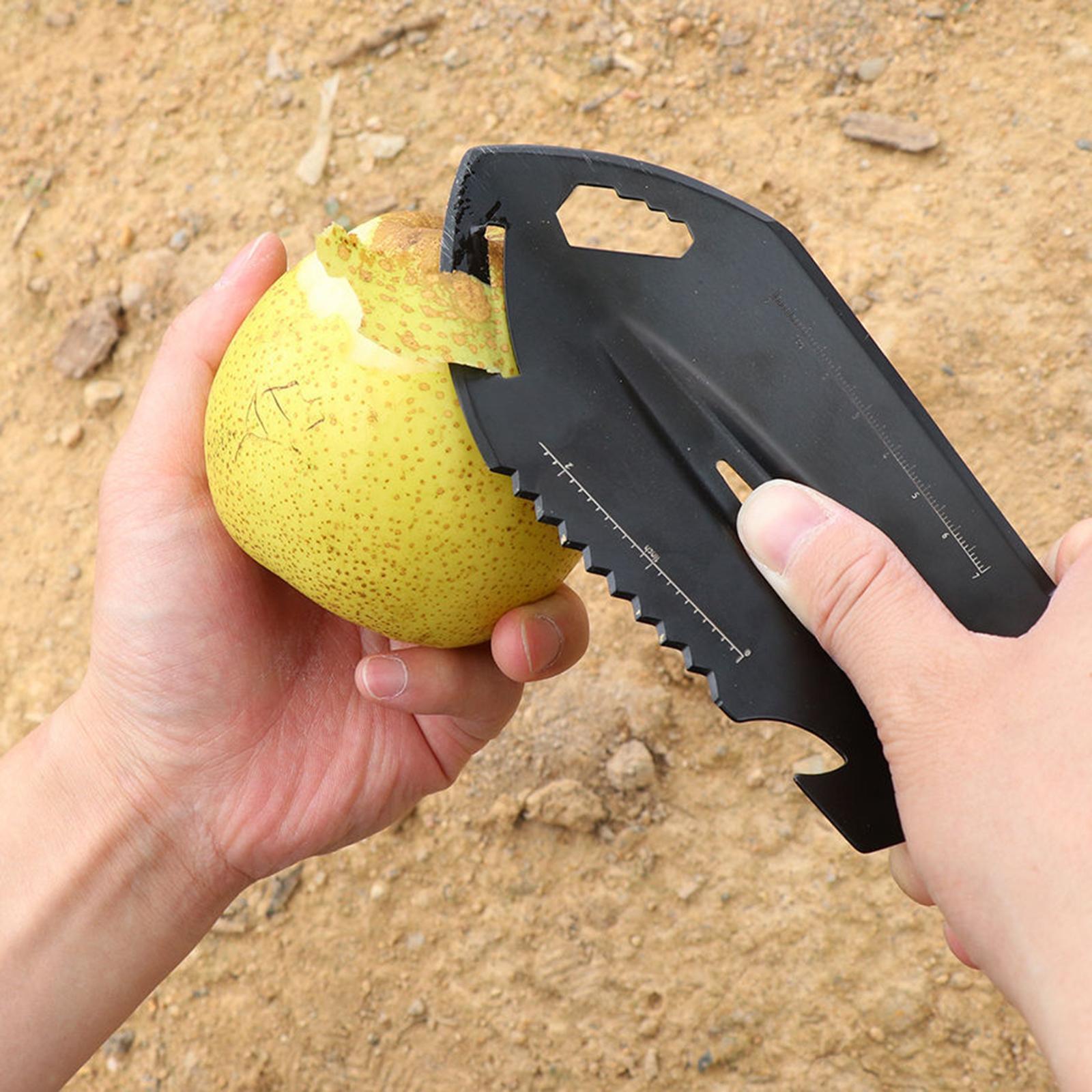 Pocket Camping Shovel Trowel Metal Garden Detecting Spade