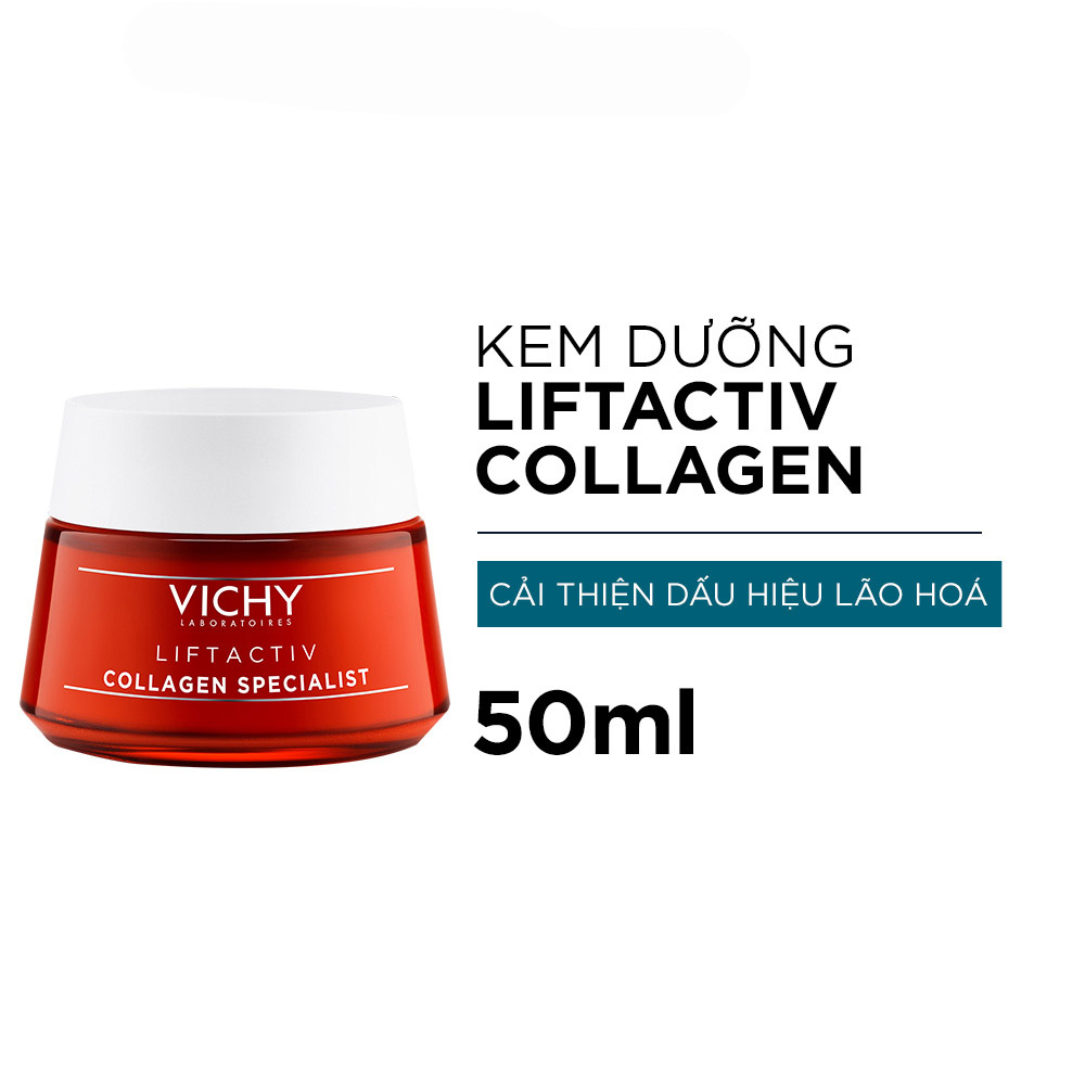 Kem dưỡng ngăn ngừa lão hóa, làm săn chắc da Vichy Liftactiv Collagen Specialist 50ml