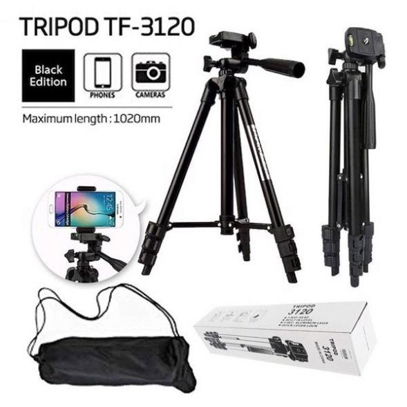 Gậy Chụp Ảnh 3 Chân, Tripod Điện Thoại, Chân Chụp Ảnh Mẫu Mới Nhất