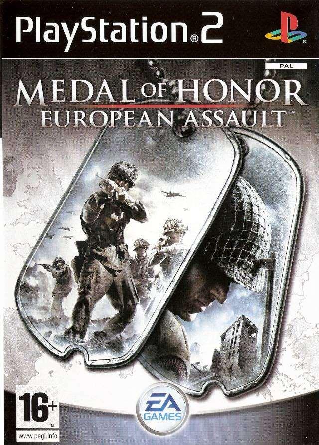 Game PS2 medal of honor European assault