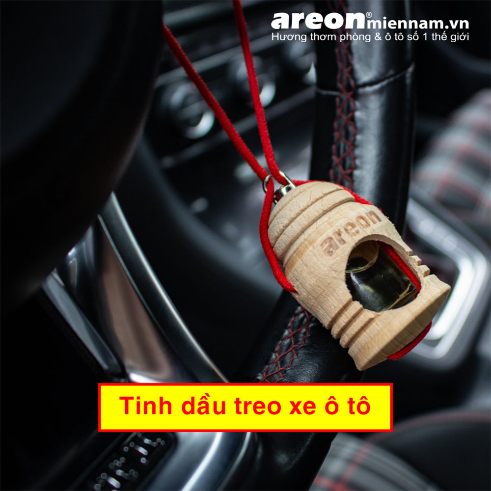 Tinh dầu treo xe ô tô Areon hương táo – Areon Fresco Apple