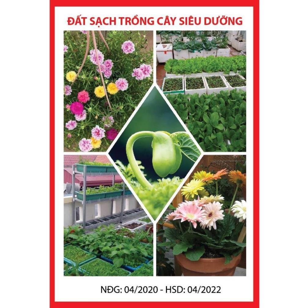 1 Kg Đất Sạch Trồng Cây Siêu Dưỡng Chuyên Dùng Cho Dâu Tây, Sen Đá Và Các Loại Hoa, Rau Củ