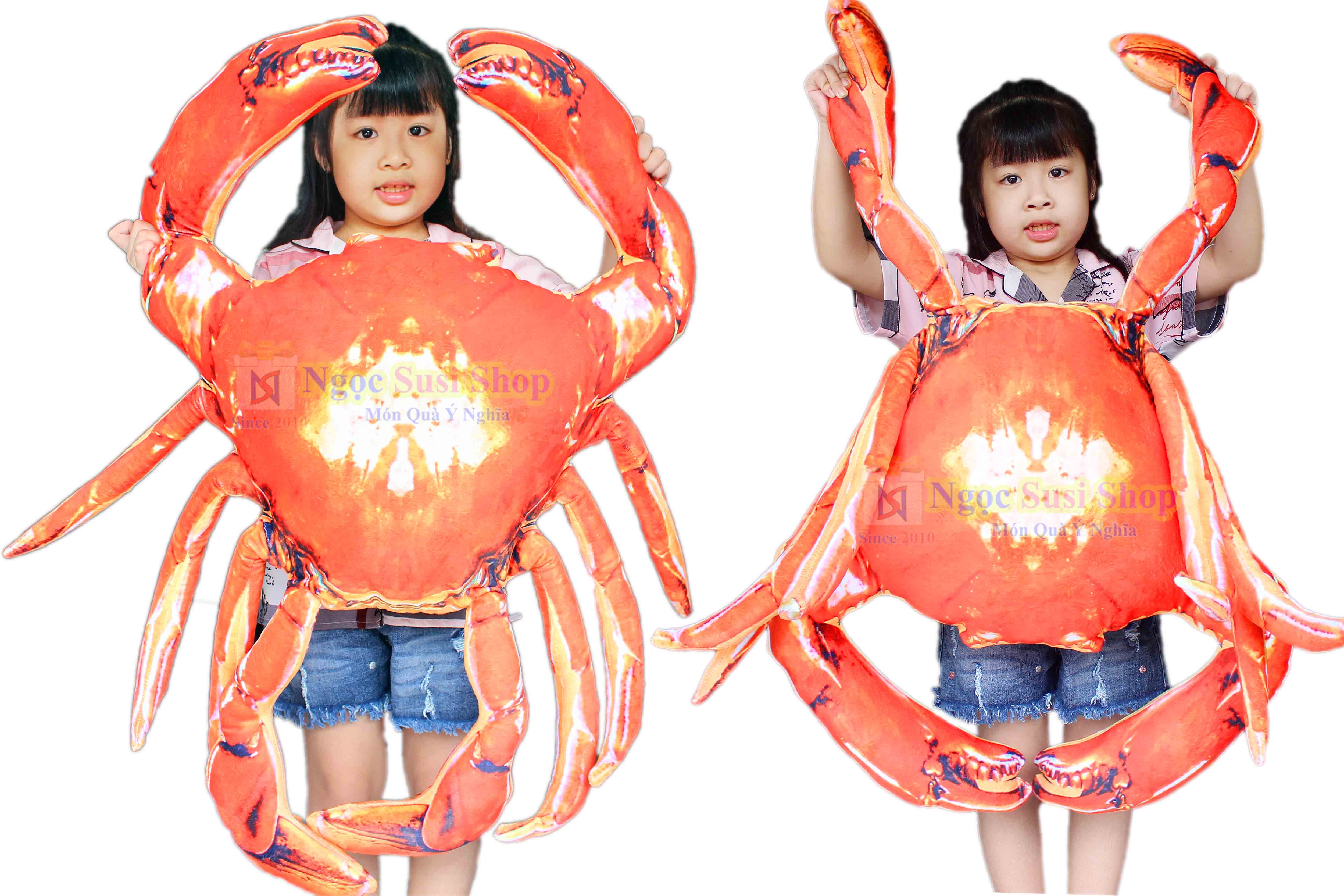 GẤU BÔNG CUA CÀ MAU , GHẸ BÔNG 3D SIÊU TO KHỔNG LỒ