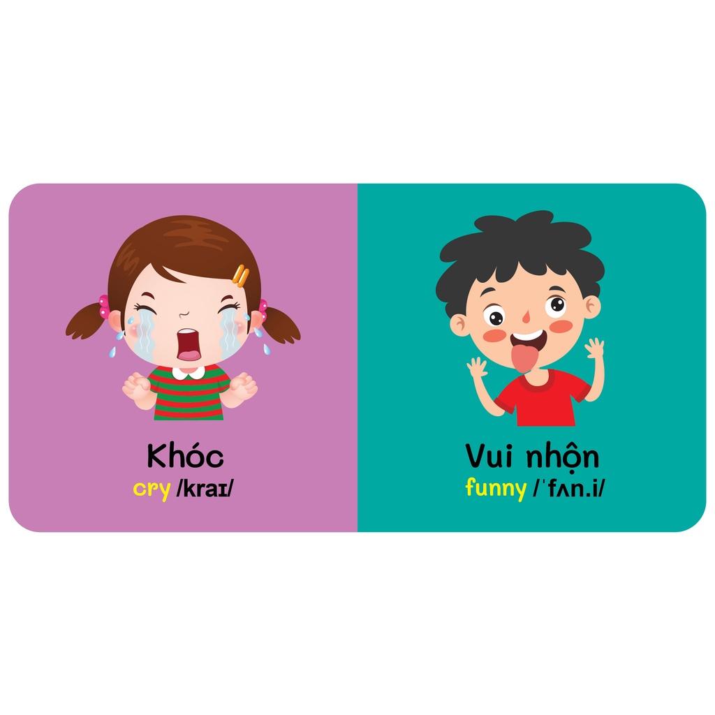 Sách - Baby'S First Picture Dictionary - Từ Điển Bằng Hình Đầu Tiên Của Bé - Cảm xúc - Emotions (Bìa Cứng)