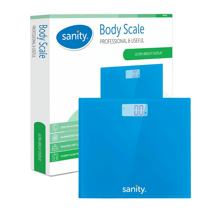 Cân Sức Khỏe Điện Tử Sanity S640 Báo Kết Quả Ngay Khi Bước Chân Lên