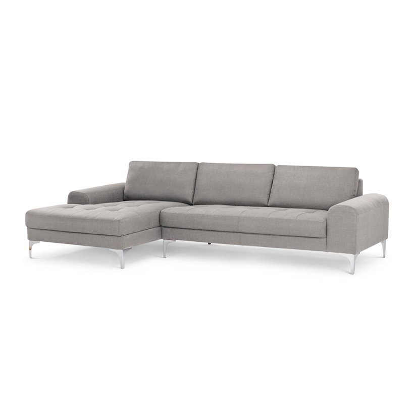 Sofa góc L-Concept Juno Sofa 289 x 151 x 90 x 85 x 50 cm (Xám)