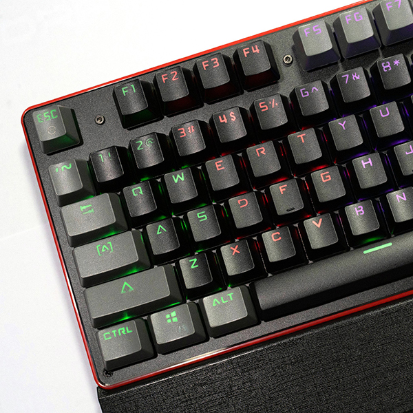 Bàn phím gaming, bàn phím máy tính chơi game cơ quang E-Dra EK300 Katana Alpha - Beta - Led Rainbow - Kết nối USB - Hàng chính hãng