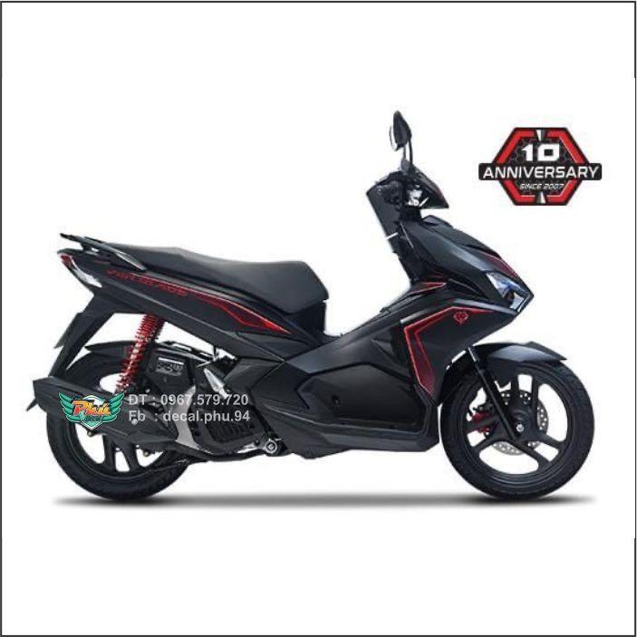 Tem Zin Ari Blade 2016-2019 đỏ đen
