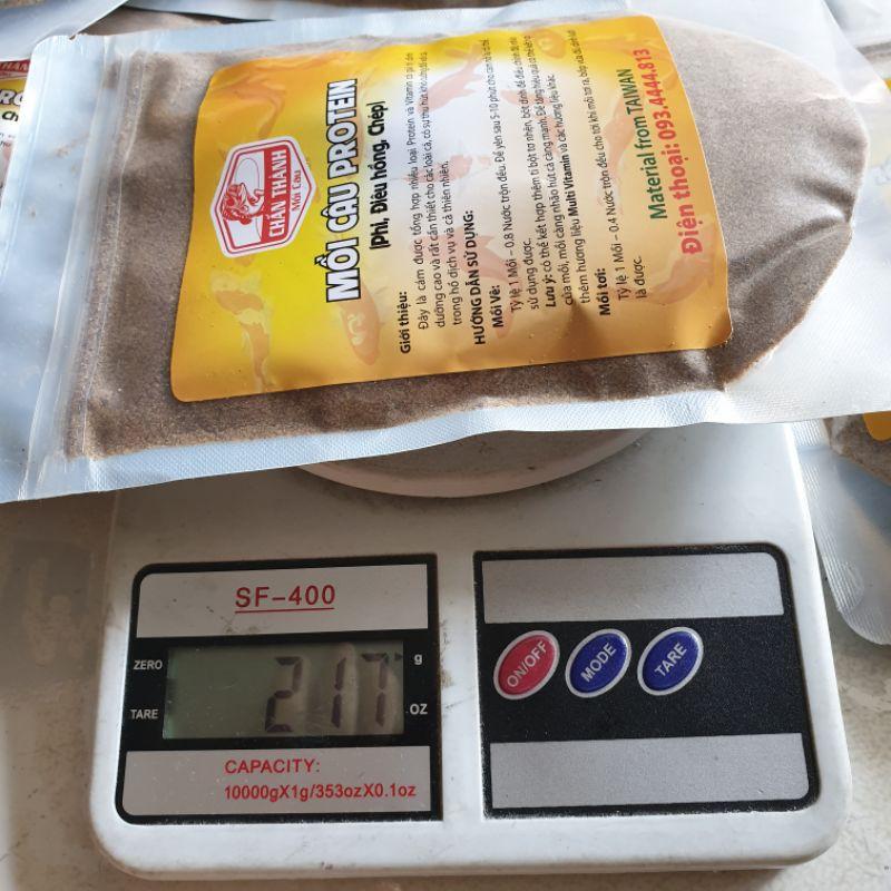 1 gói Mồi câu Protein / Mồi câu Chấn Thành : chuyên phi , điêu hồng , chép